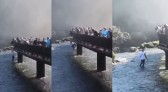 Turista que pulou nas Cataratas do Iguaçu para pegar celular é multado em quase R$ 8 mil