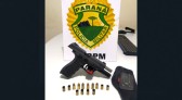 Após denúncias de disparos, homem é detido por porte ilegal de arma de fogo