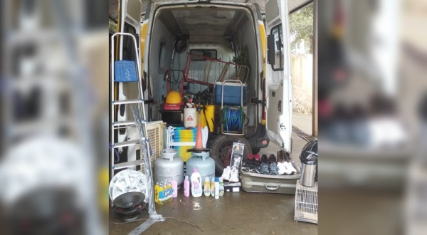 Prisão por furto e receptação no Bairro Cristo Rei