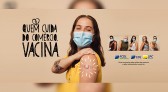 Federação dos lojistas lança campanha 'Quem cuida, vacina'