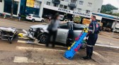 Motorista desmaia após acidente de trânsito