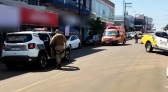 Homem é preso por tentativa de homicídio após invadir loja durante surto
