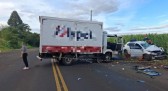 Colisão frontal deixa um morto na PR-281