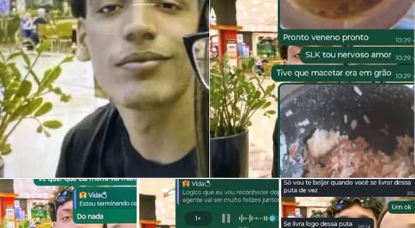 Jovem é preso após envenenar a mãe a pedido da namorada; mensagens perturbadoras vêm à tona