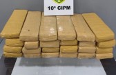 Homem é preso com cerca de 20 quilos de maconha
