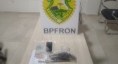 BPFRON apreende arma de fogo após adolescente ser baleada na cabeça