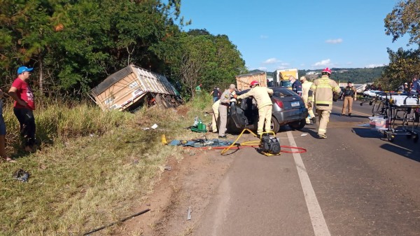 Acidente com morte em Francisco Beltrão