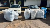 Roupas de descaminho são apreendidas em veículos na PRC-280