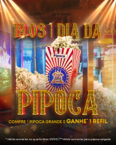 Vem para o dia da pipoca salgada no Circo