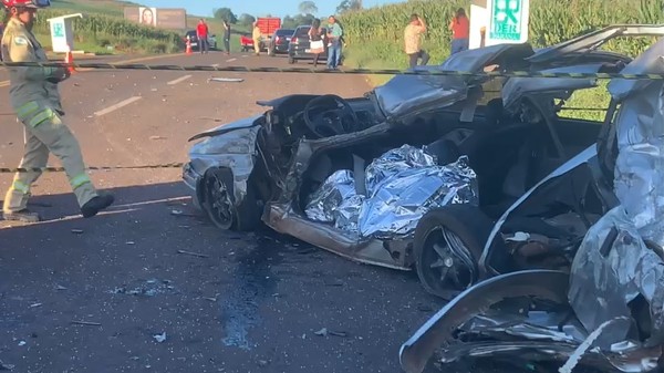 Mulher morre em grave acidente entre São Jorge e Dois Vizinhos