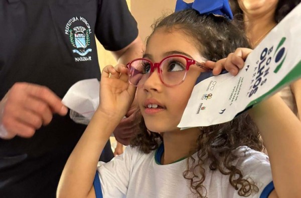 Distribuição de óculos será ampliada para alunos da rede estadual de 275 municípios