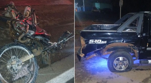Motociclista sofre fraturas graves após acidente na PR-280