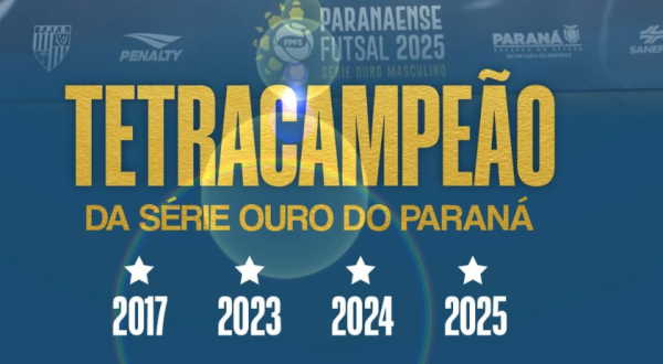 Pato Futsal conquista tricampeonato paranaense em final heroica