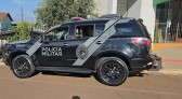 Terceiro poste é derrubado por contrabandistas durante fuga de carreta