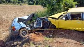 Acidente grave na BR 163 deixa duas pessoas feridas