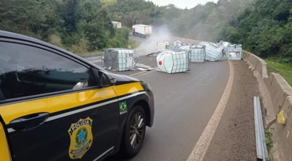 BR 277 em Nova Laranjeiras segue interditada e sem previsão de liberação