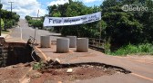 Prefeitura de Marmeleiro se posiciona em relação à ponte interditada