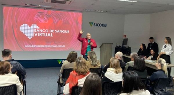Banco de sangue virtual foi o tema principal do Café Acefb itinerante