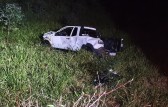 Saída de pista na PR-471 termina com morte de motorista