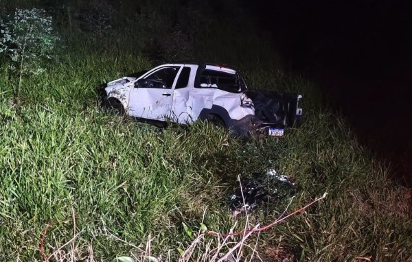 Saída de pista na PR-471 termina com morte de motorista