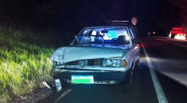 Acidente na BR-158 entre Coronel Vivida e Pato Branco deixa uma pessoa ferida