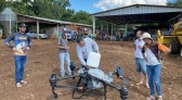 Dia de Campo do Proder abordou pulverização com drones