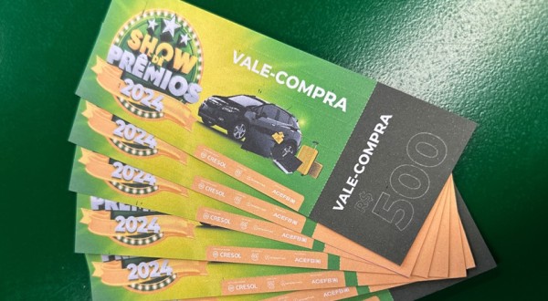 Show de Prêmios Acefb revela seus primeiros contemplados com vales-compra