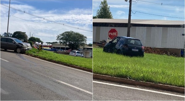 Colisão na PR-280 deixa um ferido em Renascença