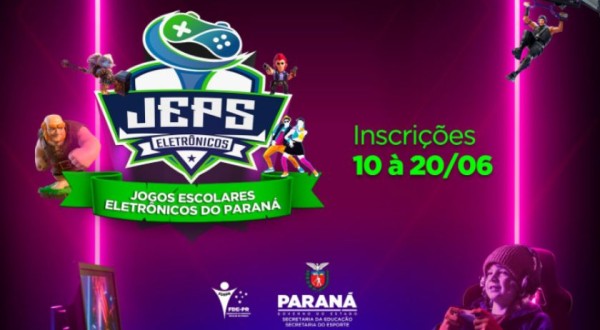 Estão abertas as inscrições para os Jogos Escolares Eletrônicos de 2024