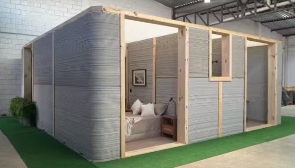 Casa brasileira impressa em 3D diz adeus ao tijolo, areia e reboco