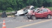 Identificadas vítimas de acidente na BR-158 entre Pato Branco e Coronel Vivida