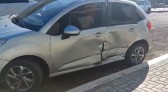Acidente de trânsito no bairro São Cristóvão