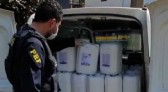 PRF apreende agrotóxico contrabandeado na BR-282