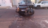 Dois ficam feridos após colisão no Bairro Industrial