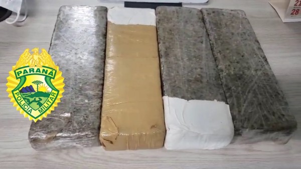 BPFRON prende homem com mais de 3 kg de maconha em Santo Antônio do Sudoeste- PR