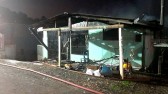 Residência fica destruída após incêndio registrado no Bairro Guanabara