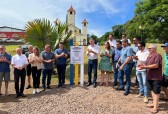 Cleber inaugura obra de asfalto na Seção Jacaré