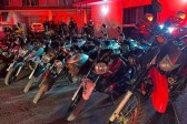 Operação integrada apreende 30 motos, dois carros e resulta em prisões por tráfico