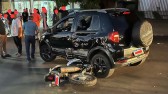 Acidente entre carro e moto é registrado em Coronel Vivida