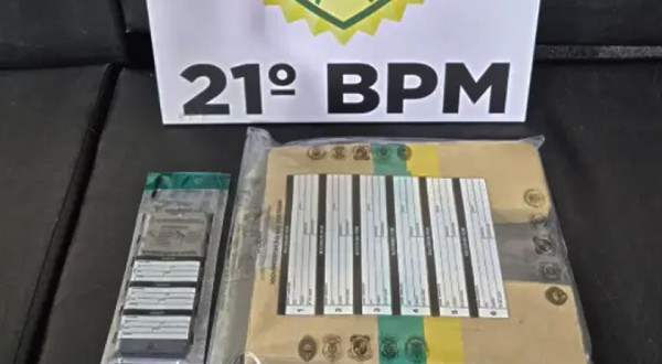Homem é preso com 1,8 quilo de maconha no bairro Padre Ulrico