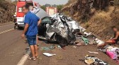 Argentinos que retornavam das praias morrem em grave acidente