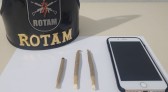 ROTAM flagra Policial Penal com três cigarros de maconha em Francisco Beltrão