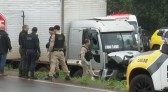 Perseguição a caminhão carregado com maconha termina com dois feridos e cachorro morto no Paraná