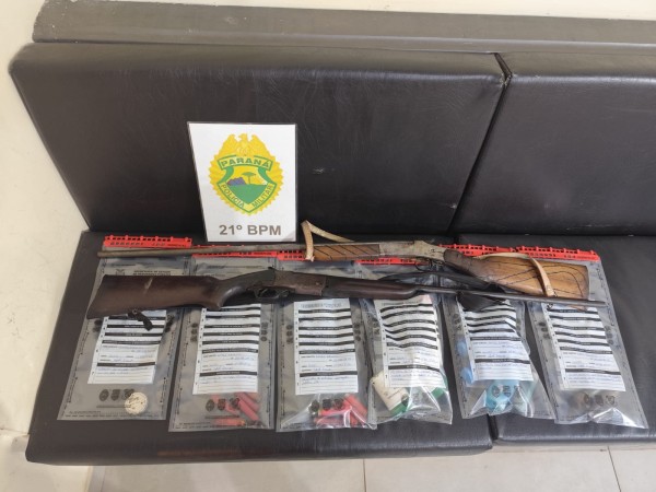 Homem é preso por ameaçar companheira e por posse ilegal de arma de fogo