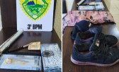 Polícia Militar prende homem por tráfico de drogas e recupera objetos ligados a furto