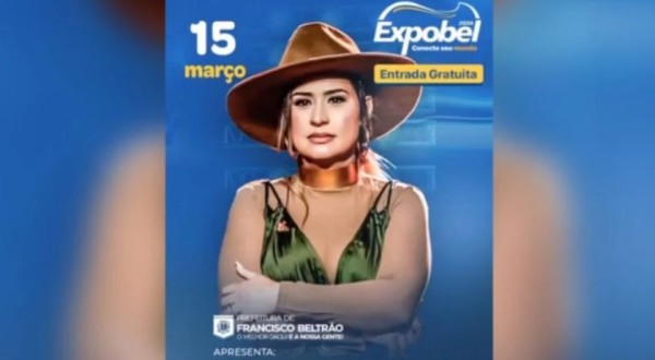 Atração Confirmada: Simone Mendes se apresentará na Expobel 2024 em Francisco Beltrão