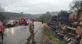 Grave acidente na “curva da morte” deixa dois feridos