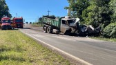 Acidente de trânsito na BR-163 deixa duas pessoas mortas