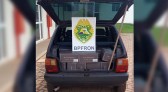 BPFRON apreende veículo carregado com bebidas estrangeiras em Barracão-PR