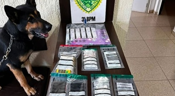 Homem é preso por tráfico de drogas durante operação da PM